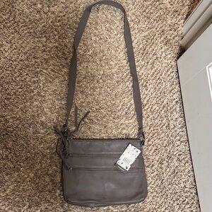 The Sak Gray Crossbody Bag